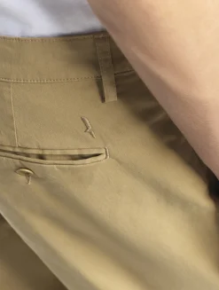 Pantalon chino coupe regular - Beige