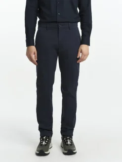 Pantalon chino coupe regular - Bleu
