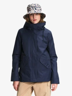 Parka courte fishtail MTD® - Bleu