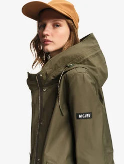 Parka courte fishtail MTD® - Kaki