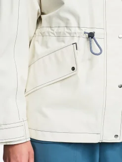 Parka courte à taille réglable MTD® - Blanc