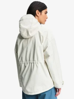 Parka courte à taille réglable MTD® - Blanc