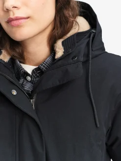 Parka duvet ajustée GORE-TEX® - Noir