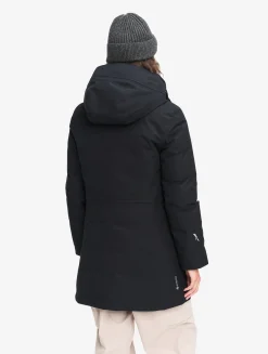 Parka duvet ajustée GORE-TEX® - Noir