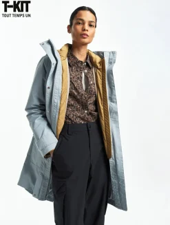 Parka fishtail GORE-TEX® T-KIT - Bleu