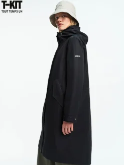 Parka fishtail MTD T-KIT - Noir