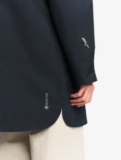 Parka longue à capuche GORE-TEX® - Bleu
