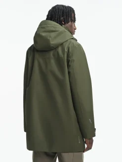 Parka longue 2 couches avec capuche GORE-TEX® - Kaki
