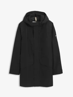Parka longue GORE-TEX® T-KIT avec capuche - Noir