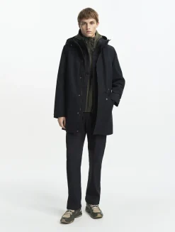 Parka longue GORE-TEX® T-KIT avec capuche - Noir