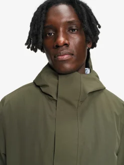 Parka longue MTD avec capuche - Kaki