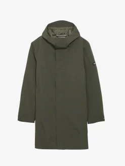 Parka longue MTD avec capuche - Kaki