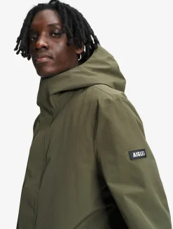 Parka longue MTD avec capuche - Kaki