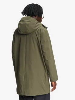 Parka longue MTD avec capuche - Kaki