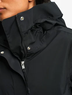 Parka longue MTD à capuche - Noir