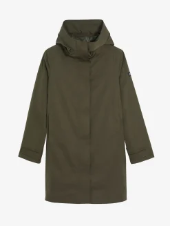 Parka longue MTD à capuche - Vert