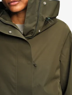 Parka longue MTD à capuche - Vert