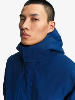 Parka mi-longue AIGLE COPELAND imperméable et chaude MTD - Bleu