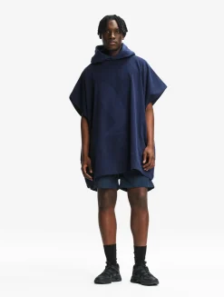 Poncho de bain mixte - Aigle x Chlore - Bleu