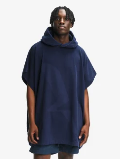 Poncho de bain mixte - Aigle x Chlore - Bleu