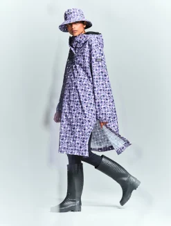 Poncho imprimé imperméable - Multicolore