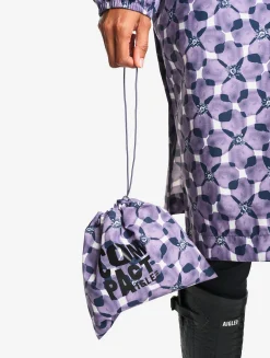 Poncho imprimé imperméable - Multicolore
