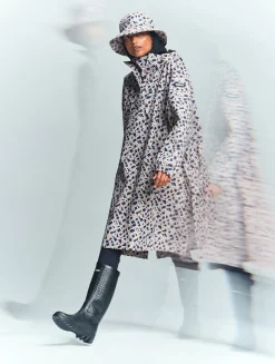 Poncho imprimé imperméable - Multicolore