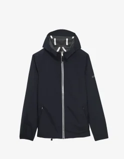 Rainpack 70 : Imperméable mixte coupe-vent MTD , court et pliable - Bleu