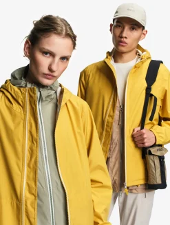 Rainpack 70 : Imperméable mixte coupe-vent MTD , court et pliable - Jaune