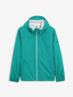 Rainpack 70 : Imperméable mixte coupe-vent MTD , court et pliable - Vert