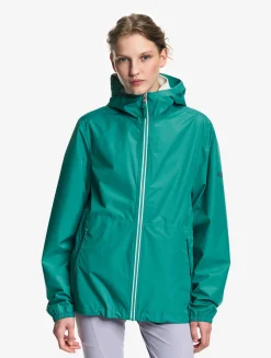 Rainpack 70 : Imperméable mixte coupe-vent MTD , court et pliable - Vert
