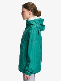 Rainpack 70 : Imperméable mixte coupe-vent MTD , court et pliable - Vert