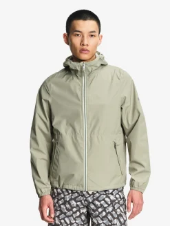Rainpack 70 : Imperméable mixte coupe-vent MTD , court et pliable - Vert