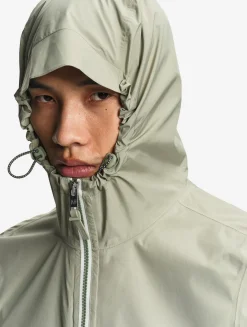 Rainpack 70 : Imperméable mixte coupe-vent MTD , court et pliable - Vert