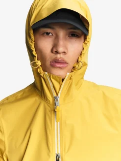 Rainpack 90 : Imperméable mixte coupe-vent MTD , long et pliable - Jaune