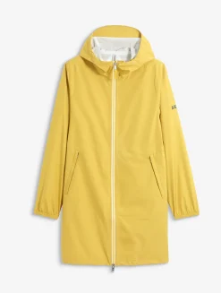 Rainpack 90 : Imperméable mixte coupe-vent MTD , long et pliable - Jaune