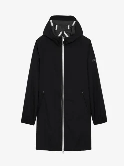Rainpack 90 : Imperméable mixte coupe-vent MTD , long et pliable - Noir