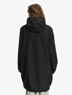 Rainpack 90 : Imperméable mixte coupe-vent MTD , long et pliable - Noir