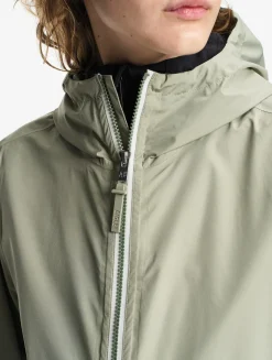 Rainpack 90 : Imperméable mixte coupe-vent MTD , long et pliable - Vert