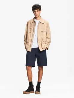 Short cargo déperlant - Bleu