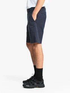 Short chino classique en coton - Bleu