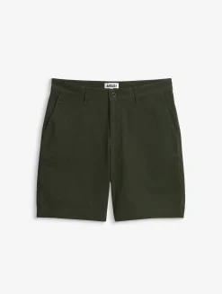 Short chino classique en coton - Kaki