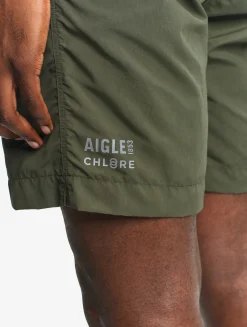 Short de bain - Aigle x Chlore - Kaki