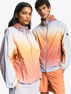 SolarPack : Veste mixte déperlante pliable UV-C® tie and dye - Multicolore