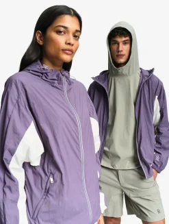 SolarPack : Veste mixte déperlante pliable UV-C® - Violet