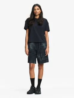 Tee-shirt boxy court DFT® - Noir