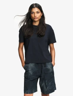 Tee-shirt boxy court DFT® - Noir