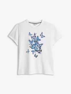 Tee-shirt DRY FAST TEXTILE® à manches courtes imprimé Aigle x Deyrolle - Blanc