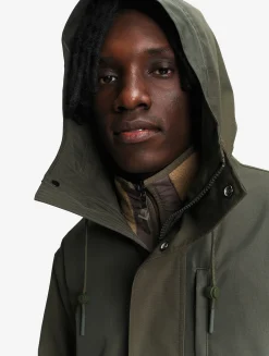 T-KIT Parka longue en coton avec 3 poches zippées MTD - Kaki