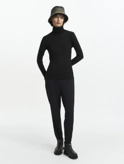 T-shirt col roulé thermo-régulateur - Noir